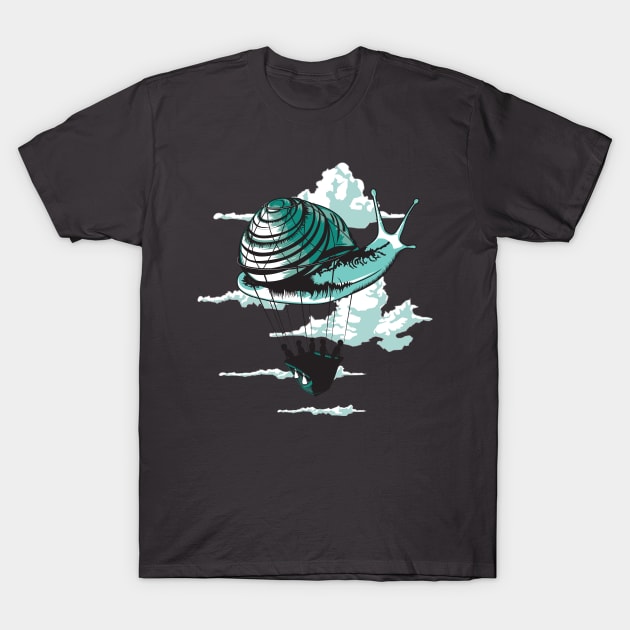 Hot Air Slug T-Shirt by ochavezdesign